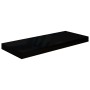 Floating wall shelf in glossy black MDF 60x23.5x3.8 cm by vidaXL, Shelves and shelves - Ref: Foro24-323769, Price: 19,77 €, D...