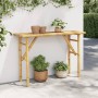 Bamboo console table 115x39x75 cm by , console tables - Ref: Foro24-368041, Price: 73,74 €, Discount: %