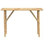 Bamboo console table 115x39x75 cm by , console tables - Ref: Foro24-368041, Price: 73,74 €, Discount: %