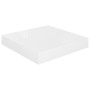 Floating wall shelf 2 pcs glossy white MDF 23x23.5x3.8cm by vidaXL, Shelves and shelves - Ref: Foro24-323740, Price: 18,11 €,...