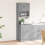 Mueble de cocina madera de ingeniería gris Sonoma 60x50x180 cm de , Armarios de cocina - Ref: Foro24-3276642, Precio: 190,66 ...