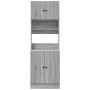 Mueble de cocina madera de ingeniería gris Sonoma 60x50x180 cm de , Armarios de cocina - Ref: Foro24-3276642, Precio: 190,66 ...