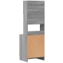 Mueble de cocina madera de ingeniería gris Sonoma 60x50x180 cm de , Armarios de cocina - Ref: Foro24-3276642, Precio: 190,66 ...