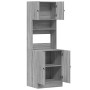 Mueble de cocina madera de ingeniería gris Sonoma 60x50x180 cm de , Armarios de cocina - Ref: Foro24-3276642, Precio: 190,66 ...