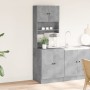 Mueble de cocina madera ingeniería gris hormigón 60x50x180 cm de , Armarios de cocina - Ref: Foro24-3276640, Precio: 196,08 €...