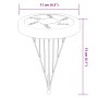 Solarleuchten für den Gartenboden mit Erdspießen in warmweiß, 4 Stück. von , Außenbeleuchtung - Ref: Foro24-4008198, Preis: 2...