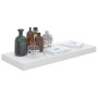 Floating wall shelf 4 pcs glossy white MDF 60x23.5x3.8cm by vidaXL, Shelves and shelves - Ref: Foro24-323750, Price: 61,77 €,...