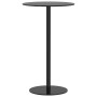 Round garden table, black steel, Ø60x105 cm by , Garden tables - Ref: Foro24-4009309, Price: 125,99 €, Discount: %