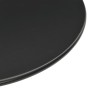 Round garden table, black steel, Ø60x105 cm by , Garden tables - Ref: Foro24-4009309, Price: 125,99 €, Discount: %