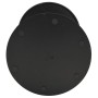 Round garden table, black steel, Ø60x105 cm by , Garden tables - Ref: Foro24-4009309, Price: 125,99 €, Discount: %