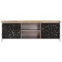 Rough mango wood TV cabinet 120x30x40 cm by vidaXL, TV Furniture - Ref: Foro24-323737, Price: 109,37 €, Discount: %