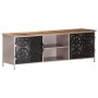 Rough mango wood TV cabinet 120x30x40 cm by vidaXL, TV Furniture - Ref: Foro24-323737, Price: 109,37 €, Discount: %