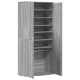 Mueble zapatero madera de ingeniería gris Sonoma 80x39x178 cm de , Zapateros y organizadores de calzado - Ref: Foro24-3276677...