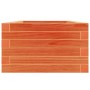 Jardinera de madera maciza de pino marrón cera 40x40x23 cm de , Maceteros y jardineras - Ref: Foro24-847180, Precio: 52,99 €,...