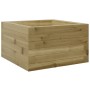 Jardinera de madera de pino impregnada 40x40x23 cm de , Maceteros y jardineras - Ref: Foro24-847182, Precio: 48,99 €, Descuen...