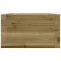 Impregnated pine wood planter 40x40x23 cm by , Pots and planters - Ref: Foro24-847182, Price: 48,99 €, Discount: %