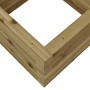 Impregnated pine wood planter 40x40x23 cm by , Pots and planters - Ref: Foro24-847182, Price: 48,99 €, Discount: %