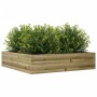 Pine wood planter impregnated 100x100x23 cm by , Pots and planters - Ref: Foro24-847212, Price: 110,69 €, Discount: %