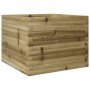 Pine wood planter box, treated, 60x60x45.5 cm by , Pots and planters - Ref: Foro24-847252, Price: 97,99 €, Discount: %