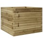 Pine wood planter box, treated, 60x60x45.5 cm by , Pots and planters - Ref: Foro24-847252, Price: 97,99 €, Discount: %