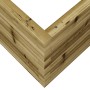 Pine wood planter box, treated, 60x60x45.5 cm by , Pots and planters - Ref: Foro24-847252, Price: 97,99 €, Discount: %