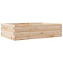 Jardinera de madera maciza de pino 90x60x23 cm de , Maceteros y jardineras - Ref: Foro24-847233, Precio: 61,19 €, Descuento: %