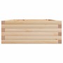 Jardinera de madera maciza de pino 90x60x23 cm de , Maceteros y jardineras - Ref: Foro24-847233, Precio: 61,19 €, Descuento: %