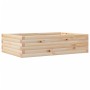 Jardinera de madera maciza de pino 90x60x23 cm de , Maceteros y jardineras - Ref: Foro24-847233, Precio: 61,19 €, Descuento: %