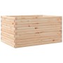 Jardinera de madera maciza de pino 90x60x45,5 cm de , Maceteros y jardineras - Ref: Foro24-847278, Precio: 137,99 €, Descuent...