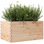 Jardinera de madera maciza de pino 90x60x45,5 cm de , Maceteros y jardineras - Ref: Foro24-847278, Precio: 137,99 €, Descuent...