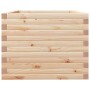 Jardinera de madera maciza de pino 90x60x45,5 cm de , Maceteros y jardineras - Ref: Foro24-847278, Precio: 137,99 €, Descuent...