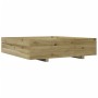 Pine wood planter box, treated, 100x100x26.5 cm by , Pots and planters - Ref: Foro24-847322, Price: 113,03 €, Discount: %