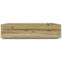 Pine wood planter box, treated, 100x100x26.5 cm by , Pots and planters - Ref: Foro24-847322, Price: 113,03 €, Discount: %