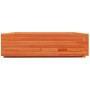 Solid pine wood brown waxed planter 90x90x26.5 cm by , Pots and planters - Ref: Foro24-847315, Price: 111,99 €, Discount: %