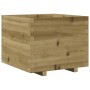 Jardinera madera de pino impregnada 60x60x49,5 cm de , Maceteros y jardineras - Ref: Foro24-847362, Precio: 111,08 €, Descuen...