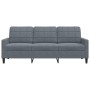 Sofá de 3 plazas terciopelo gris oscuro 180 cm de , Sofás - Ref: Foro24-4007635, Precio: 268,11 €, Descuento: %