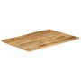 Solid mango wood natural edge table top 90x80x2.5 cm by , Table tops - Ref: Foro24-370723, Price: 86,16 €, Discount: %