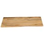 Solid mango wood natural edge table top 90x80x2.5 cm by , Table tops - Ref: Foro24-370723, Price: 86,16 €, Discount: %