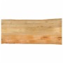 Tablero de mesa borde natural madera maciza mango 140x60x2,5 cm de , Tableros para mesas - Ref: Foro24-370721, Precio: 120,02...