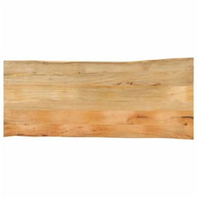 Solid mango wood natural edge table top 140x60x2.5 cm by , Table tops - Ref: Foro24-370721, Price: 112,78 €, Discount: %