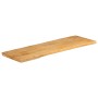 Solid mango wood natural edge table top 140x40x3.8 cm by , Table tops - Ref: Foro24-370735, Price: 95,99 €, Discount: %