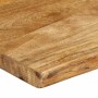 Tablero de mesa borde natural madera maciza mango 140x40x3,8 cm de , Tableros para mesas - Ref: Foro24-370735, Precio: 101,69...