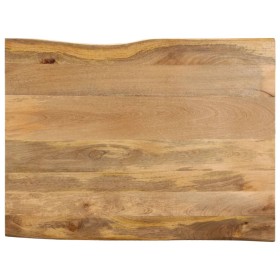 Solid mango wood natural edge table top 110x80x3.8 cm by , Table tops - Ref: Foro24-370749, Price: 161,78 €, Discount: %