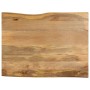 Solid mango wood natural edge table top 110x80x3.8 cm by , Table tops - Ref: Foro24-370749, Price: 161,91 €, Discount: %