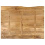 Solid mango wood natural edge table top 110x80x3.8 cm by , Table tops - Ref: Foro24-370749, Price: 161,78 €, Discount: %