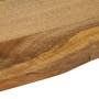 Solid mango wood natural edge table top 110x80x3.8 cm by , Table tops - Ref: Foro24-370749, Price: 161,78 €, Discount: %