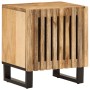 Massiver Nachttisch aus rauer Mangoholz 40x33x46 cm. von , Nachttische - Ref: Foro24-377416, Preis: 67,88 €, Rabatt: %