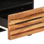 Mesita de noche de madera maciza de acacia 40x33x46 cm de , Mesitas de noche - Ref: Foro24-377468, Precio: 72,99 €, Descuento: %