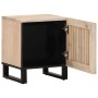 Solid bleached mango wood bedside tables 40x33x46 cm by , Nightstands - Ref: Foro24-377423, Price: 121,05 €, Discount: %