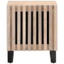 Solid bleached mango wood bedside tables 40x33x46 cm by , Nightstands - Ref: Foro24-377423, Price: 121,05 €, Discount: %